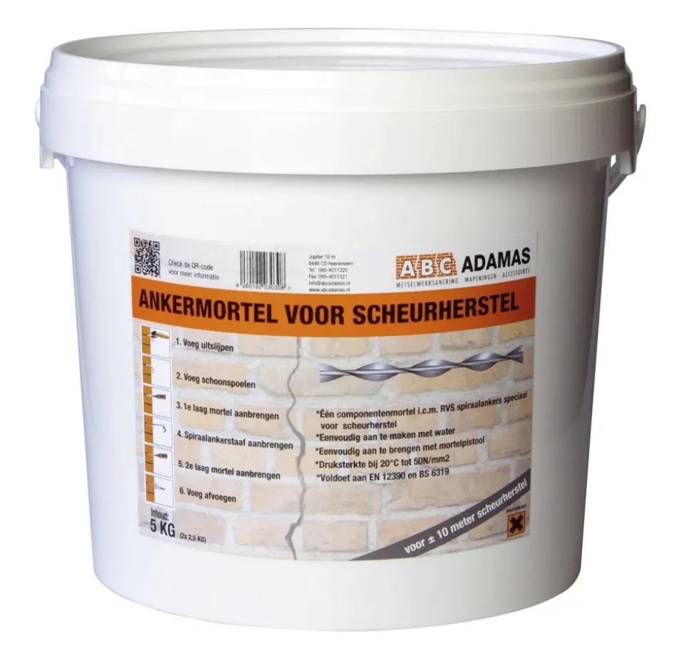 ABC ADAMAS Ankermortel 1 Component 5kg