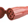 ABL Contrastekker Kracht Twist 3-Polig+E Rood IP44 32A
