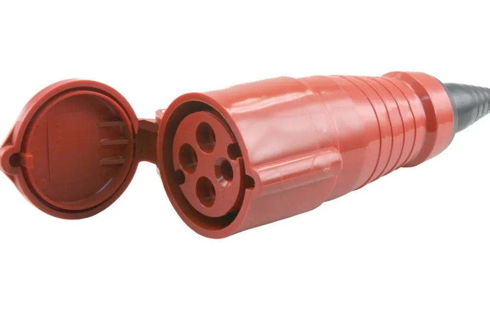 ABL Contrastekker Kracht Twist 3-Polig+E Rood IP44 32A