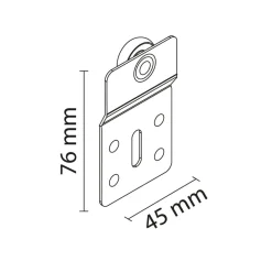 Advance PRO U30 Onderdelenset 2 deuren 30 kg