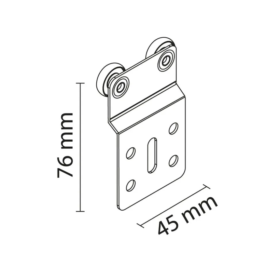 Advance PRO U50 Onderdelenset 2 deuren 50 kg