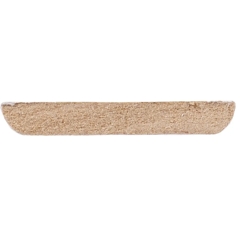Afdeklijst MDF Folie Wit 4x30x2600mm 70% PEFC