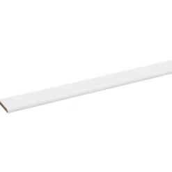 Afdeklijst MDF Folie Wit 4x30x2600mm 70% PEFC