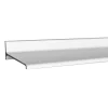 Alure Lekdorpel Aluminium Zilver 35x3000mm