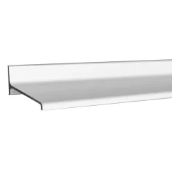 Alure Lekdorpel Aluminium Zilver 35x3000mm