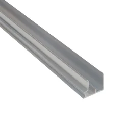 ALWO Thermo Afsluitprofiel Kombi Aluminium Incl Druiprand 1,6x98cm