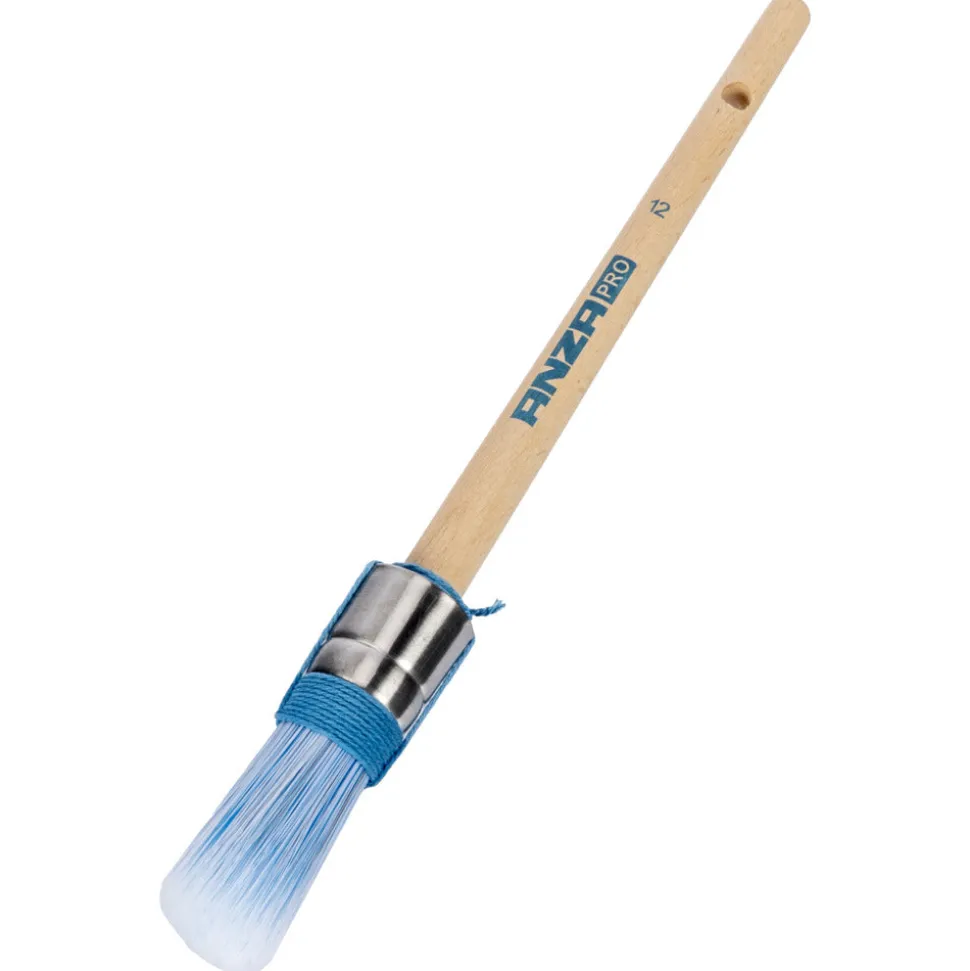 Anza Pro Acrylkwast Super Soft Rond