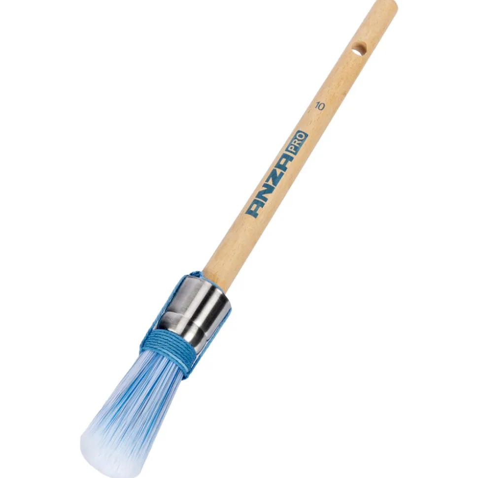 Anza Pro Acrylkwast Super Soft Rond