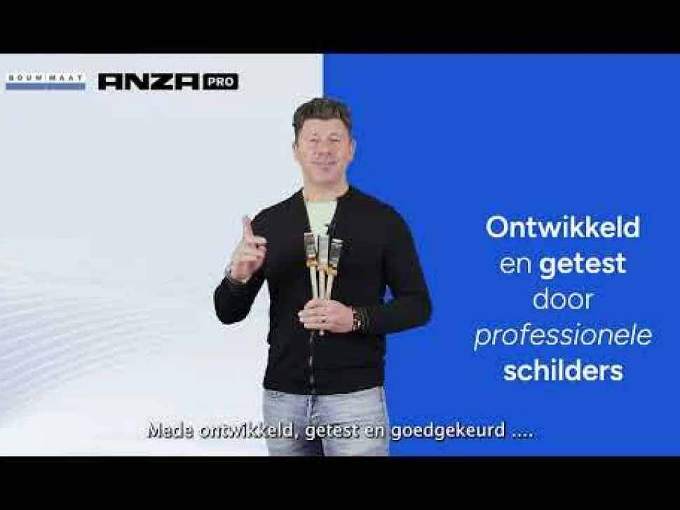 Anza Pro Acrylkwast Super Soft Rond