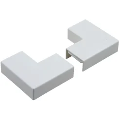Attema Leidinglijst Hoekplaat P25 PolarWit 2st