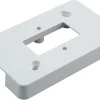 Attema Montageplaat Dubbel P25 Polarwit