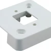 Attema Montageplaat Enkel P25 PolarWit