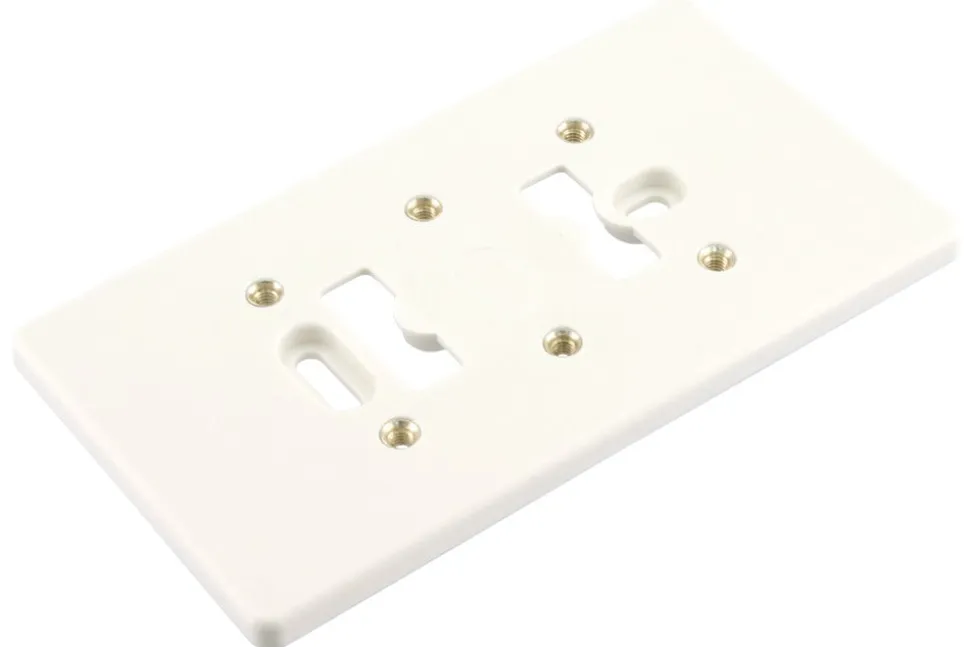 Attema Montageplaat Met Felsmoer PolarWit M4 Dubbel