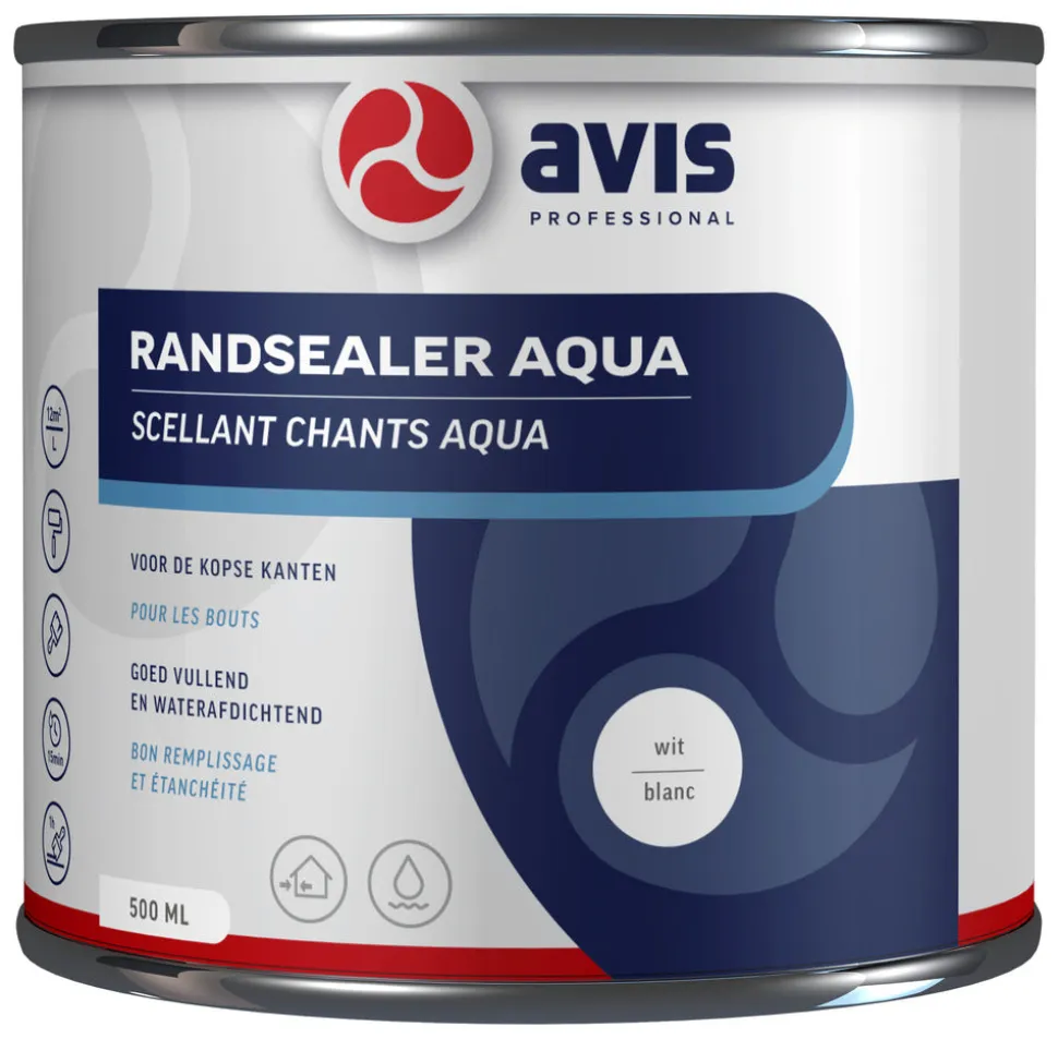 Avis Randsealer Aqua Wit 500ml