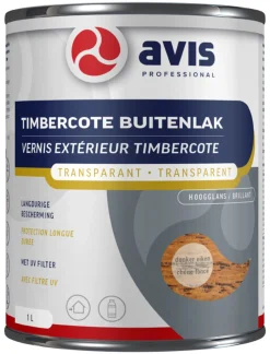 Avis Timbercote Buitenlak Hoogglans Donker-Eiken 1L