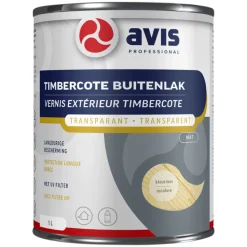 Avis Timbercote Buitenlak Mat Kleurloos 1L