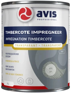 Avis Timbercote Impregneermiddel Grijs 1L