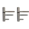 AXA Inboorpaumelle 1177 Voor Houten Kozijnen Staal Vernikkeld 75x14mm 2st