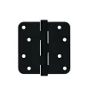 AXA Kogellagerscharnier Afgerond RVS Zwart 89x89x25mm