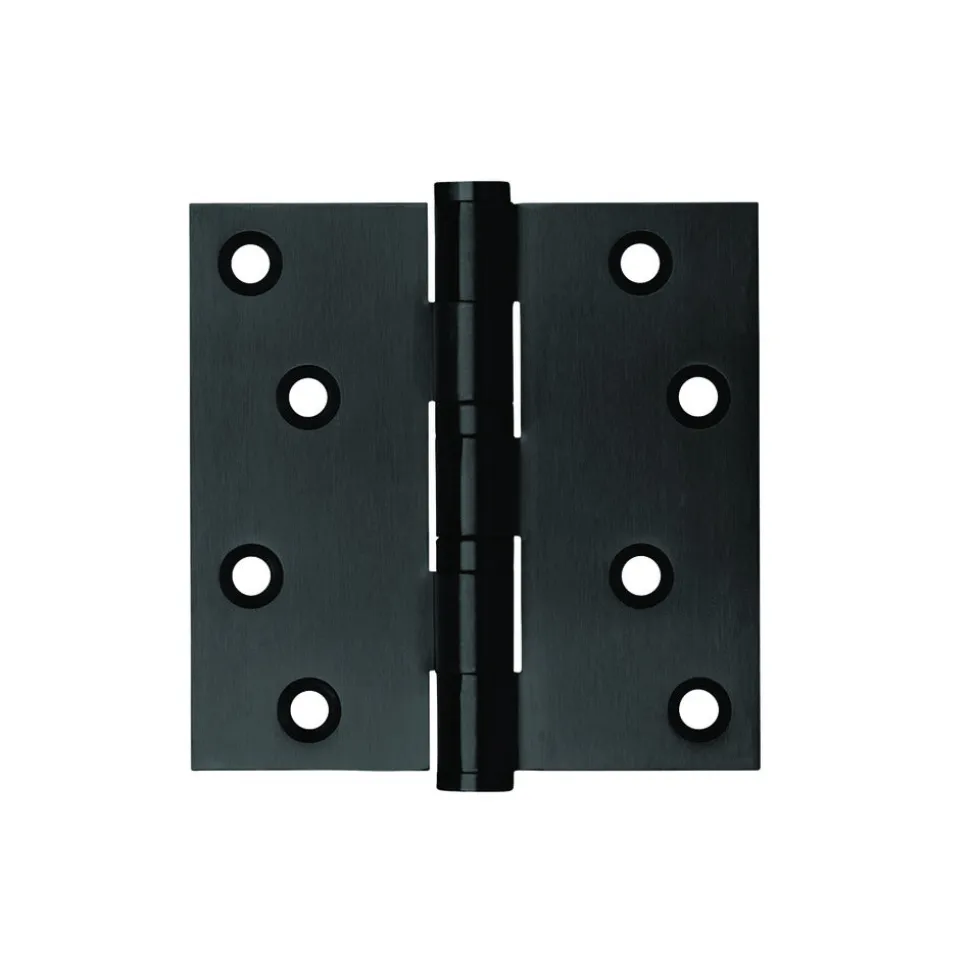 AXA Kogellagerscharnier Recht RVS Zwart 89x89x25mm