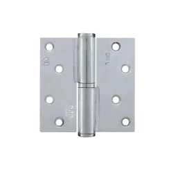 AXA Paumelle Kogelstift Rechte Hoek Staal Topcoat 89x89mm Li