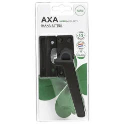 AXA Raamsluiting 3308 Aluminium Geslepen Zwart Re Met Nok