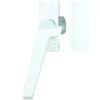 AXA Raamsluiting 3302 Aluminium Wit Gelakt Li Met Nok