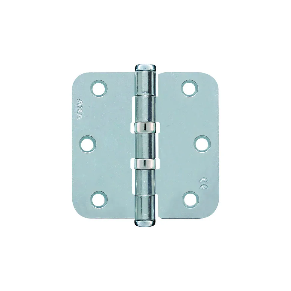 AXA Scharnier Kogellager Ronde Hoek Staal Topcoat 76x76mm