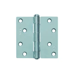 AXA Scharnier Ongelagerd Rechte Hoek Staal Topcoat 89x89mm