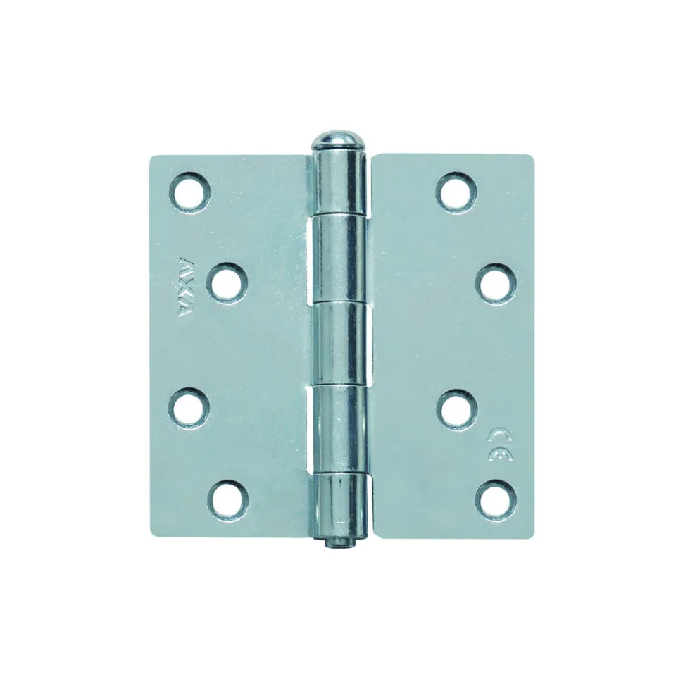 AXA Scharnier Ongelagerd Rechte Hoek Staal Topcoat 89x89mm