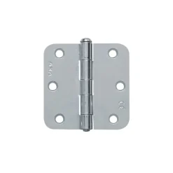 AXA Scharnier Ongelagerd Ronde Hoek Staal Topcoat 76x76mm