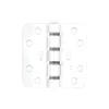 AXA Scharnier Smart Easyfix Ronde Hoek Staal Wit Gelakt 89x89mm