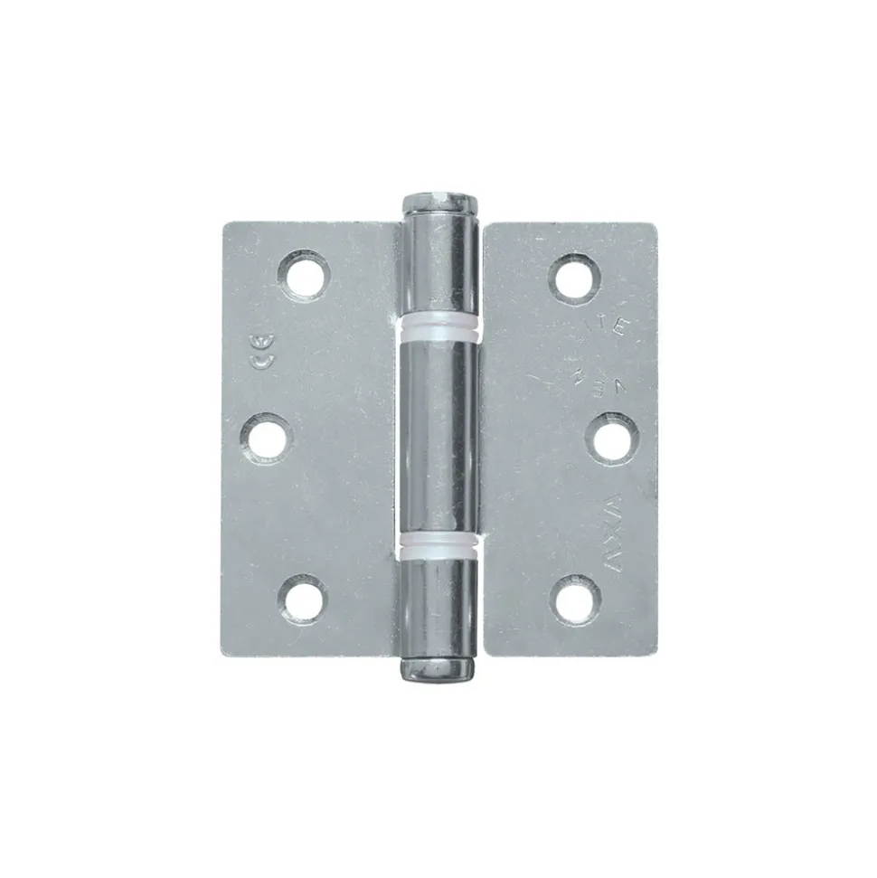 AXA Scharnier Venelite Rechte Hoek Staal Topcoat 76x76mm