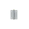 AXA Smal scharnier Ongelagerd Rechte Hoek Staal 51x39mm