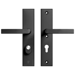 AXA Veiligheidsbeslag Edge Plus Kruk-Kruk PC72 Anti-Kerntrek Zwart SKG3