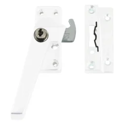 AXA Veiligheids Raamsluiting 3319 Li Aluminium Wit Gelakt SKG1