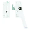 AXA Veiligheids Raamsluiting 3319 Re Aluminium Wit Gelakt SKG1