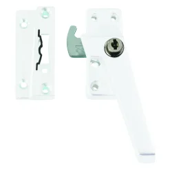 AXA Veiligheids Raamsluiting 3319 Re Aluminium Wit Gelakt SKG1