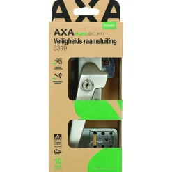 AXA Veiligheids Raamsluiting 3319 Li Aluminium SKG1