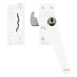 AXA Veiligheids Raamsluiting 3319 Re Aluminium Wit Gelakt SKG1