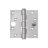 AXA Veiligheidsscharnier Kogellager Rechte Hoek RVS 89x89mm SKG3