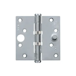 AXA Veiligheidsscharnier Kogellager Rechte Hoek Staal Topcoat 89x89mm SKG3