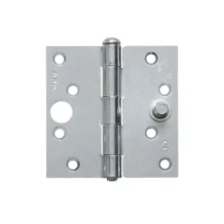 AXA Veiligheidsscharnier Ongelagerd Rechte Hoek Staal Topcoat 89x89mm SKG3