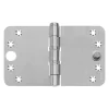 AXA Veiligheidsscharnier Smart Schijflager Ronde Hoek RVS 150x89mm SKG3