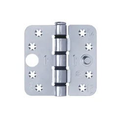 AXA Veiligheidsscharnier Smart Easyfix Ronde Hoek Staal Topcoat 89x89mm SKG3