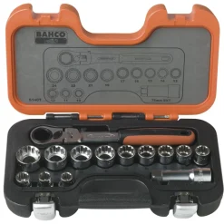 Bahco Doppenset S140T 14st