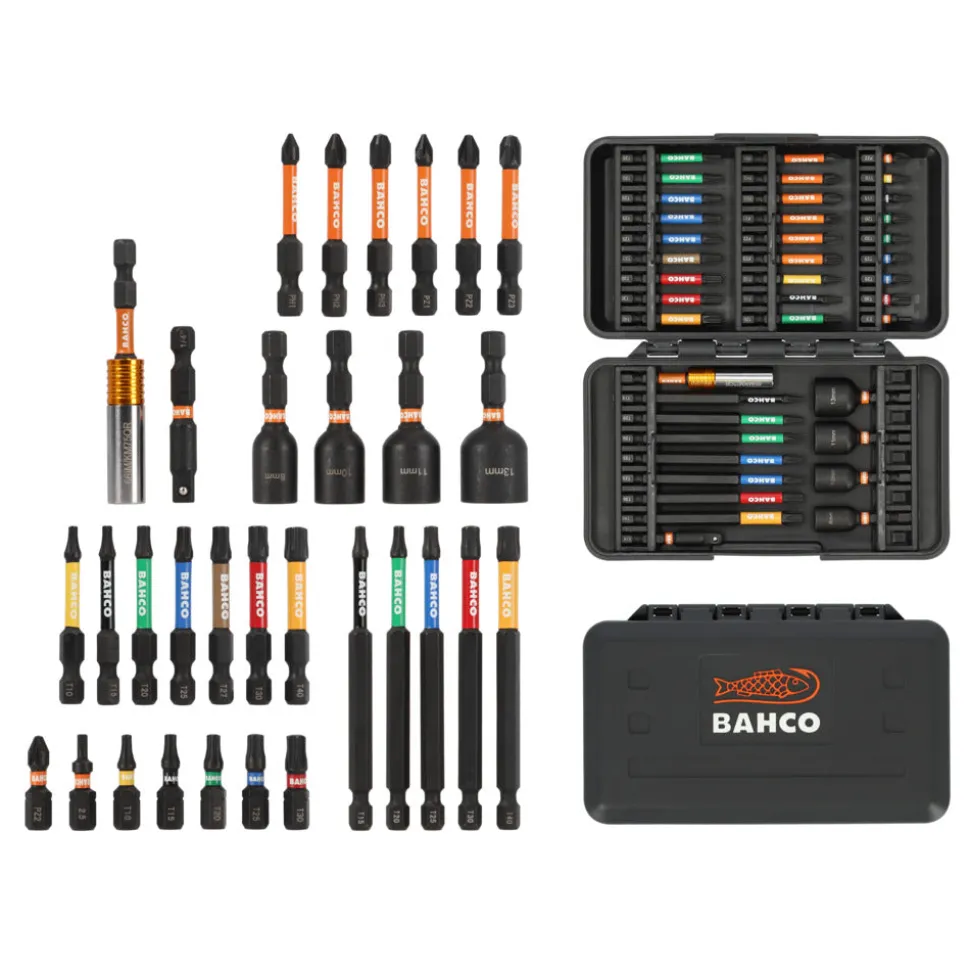 Bahco Impact Schroefbitset 66IM/40C-1 40st