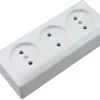 Berker Contactdoos Opbouw 3-Voudig PolarWit