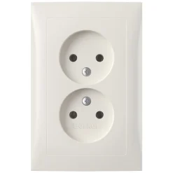 Berker Contactdoos S1 Inbouw 2-Voudig Polarwit