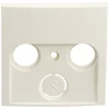 Berker S1 Inbouw Centraalplaat  Radio/TV Polarwit